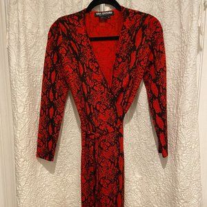 Vintage Nina Leonard Wrap Dress- Petite
